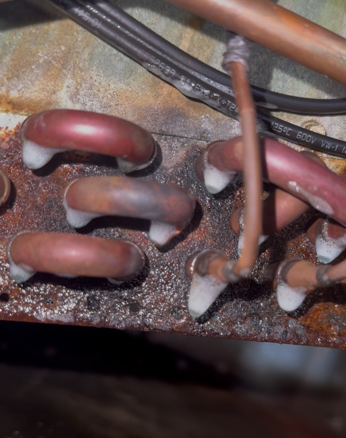 Air Handler Coil Repair & Condenser Cleaning before