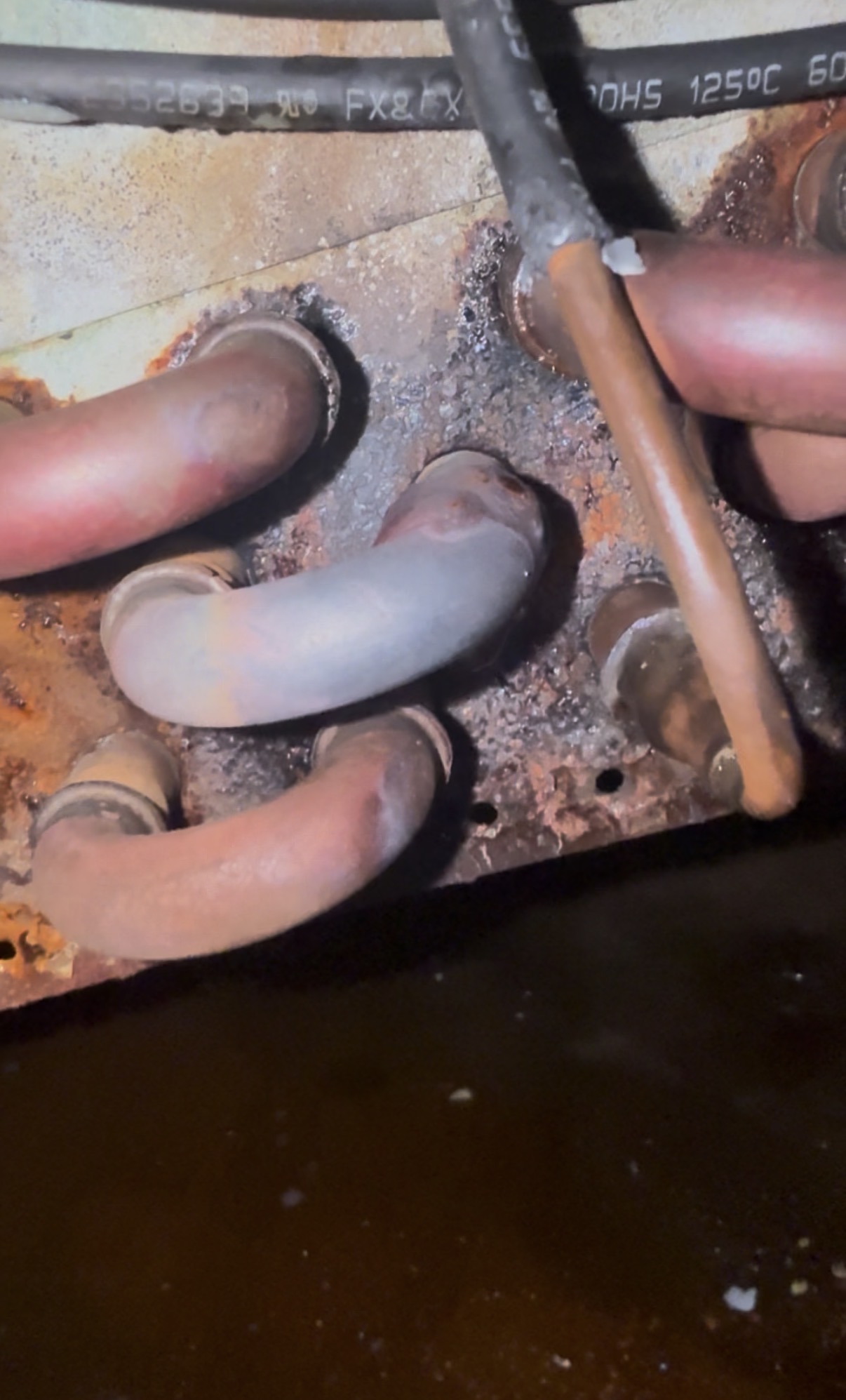 Air Handler Coil Repair & Condenser Cleaning after