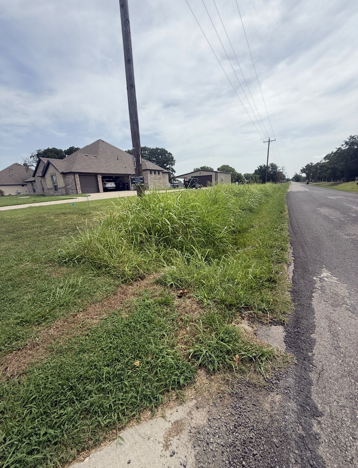 Lot Mowing & Overgrowth Clearing before